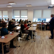 Ventspils skolu un pirmsskolu vadītāji devās pieredzes apmaiņā uz Rīgas izglītības iestādēm
