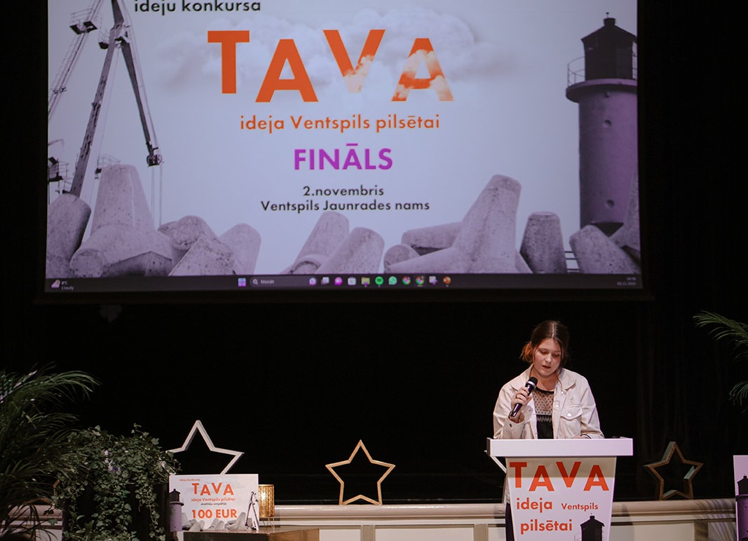 Notiks ideju konkursa “Tava ideja Ventspils pilsētai” fināls