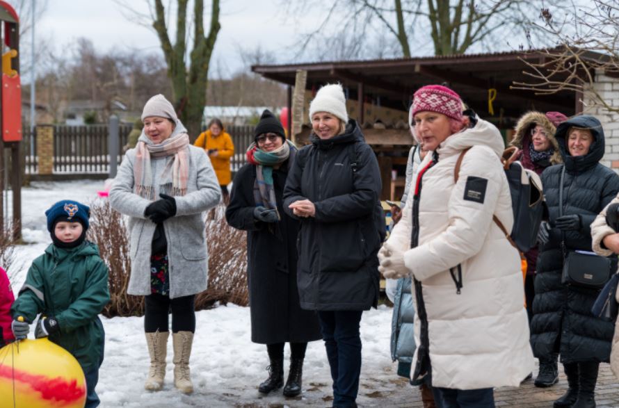 Somijas delegācija viesojās Ventspils bērnudārzos