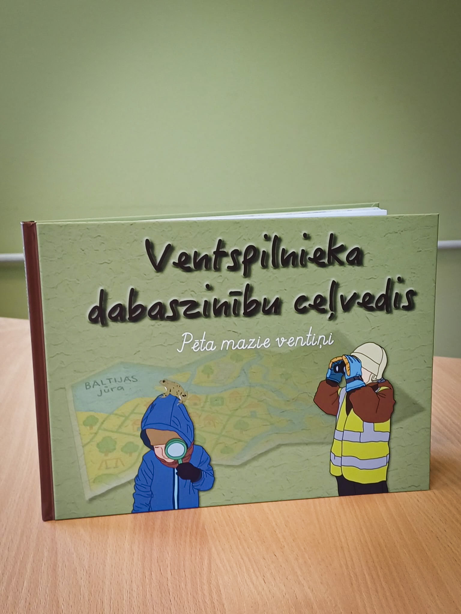 Mazie soļi lielā izzināšanas ceļā – jaunā Ventspils bērnu grāmata